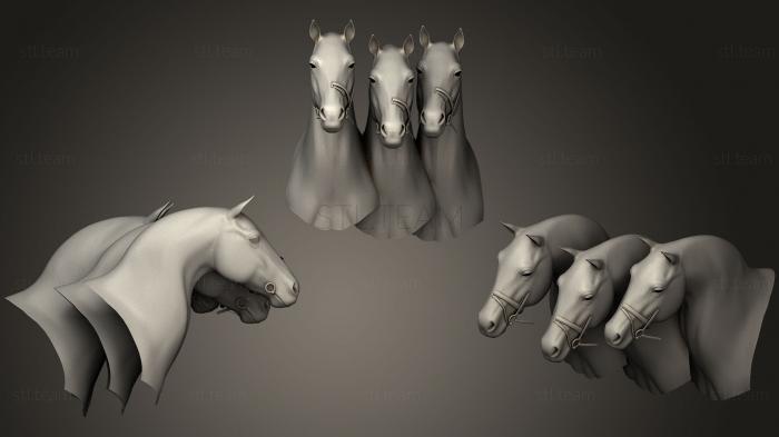 3D model Horse Bridle Sample (STL)